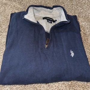 Mens Polo Zipup sweater